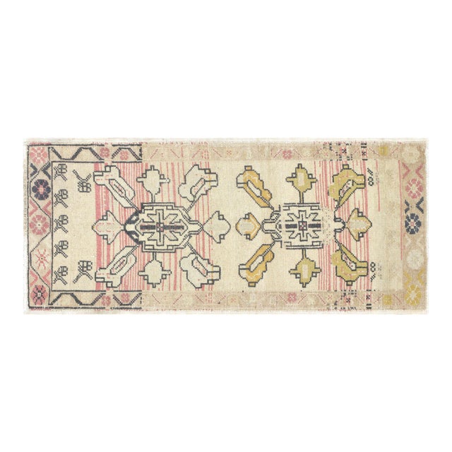 1960s Turkish Oushak Yastic For Sale