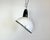 - Vintage Industrial factory light from the 1960s - Made in Ukraine in former Soviet Union - White enamel shade - Bakelite...