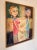 Add a touch of whimsical charm to your collection with this Vintage French Contemporary Modernist Figural on Canvas. This...