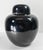 Black 19th Century Chinese Chinoiserie Mirror Black Ginger Jar With Cover For Sale - Image 8 of 18