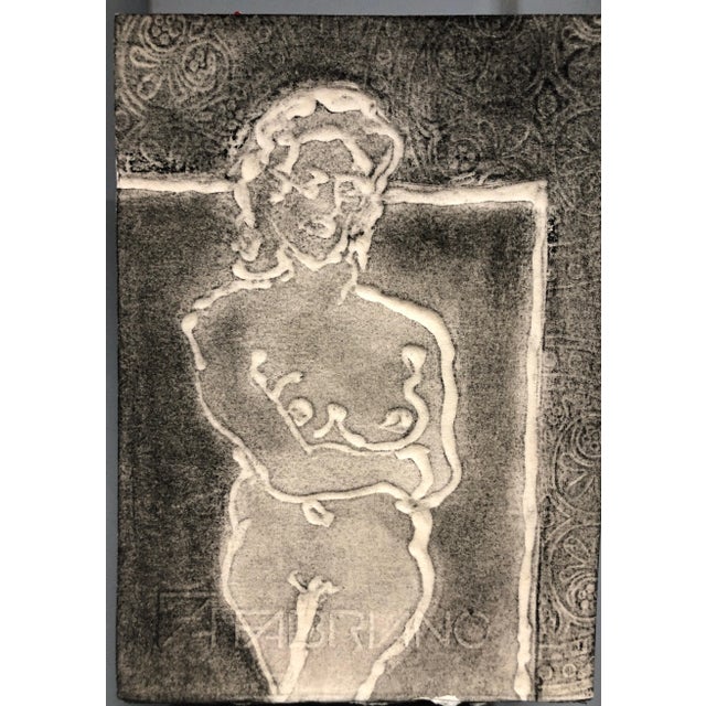 Etching on Paper Female Nude For Sale In Dallas - Image 6 of 6