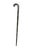 Crescent Moon & Star Inlaid Wood Mother of Pearl Cane Walking Stick For Sale - Image 11 of 12