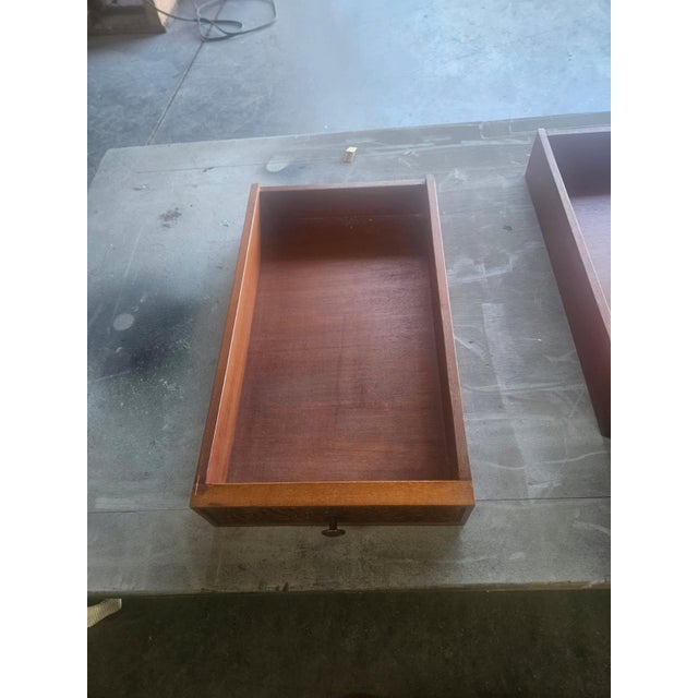 1940s French Satinwood Marble Top Dresser For Sale - Image 9 of 13