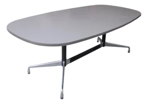 Herman Miller Eames Racetrack Light Grey Conference Table