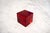 Glass Paperweight Cube, Italy, 1960s For Sale - Image 4 of 4