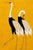 Paper Japanese Cranes Triptych, Gold Crane Wall Art Set of 3, 16" X 24" For Sale - Image 7 of 11