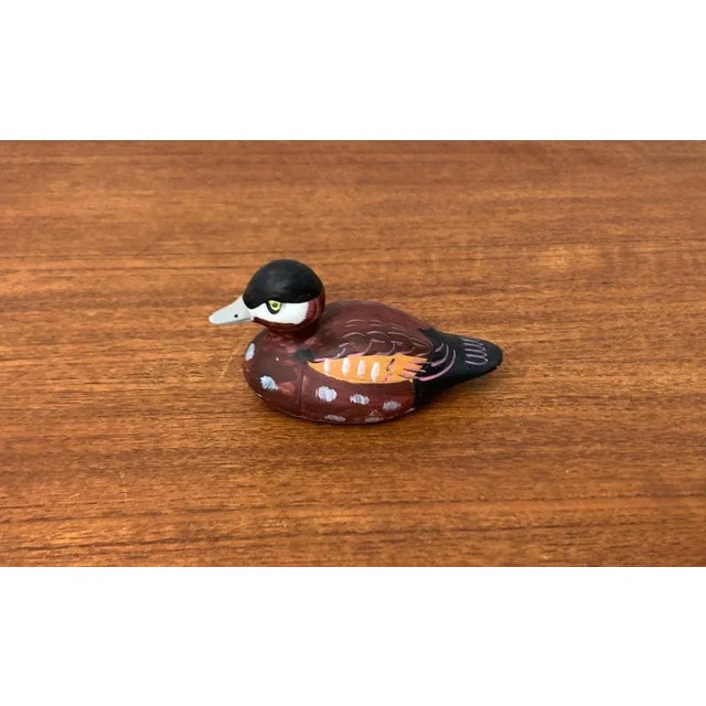 Vintage Handpainted Duck Figurine by Gallo Design for Villeroy & Boch, 1970s For Sale - Image 9 of 11