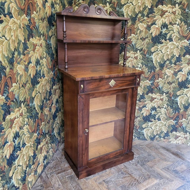 Small Regency Chiffonier, 1830s For Sale - Image 9 of 9