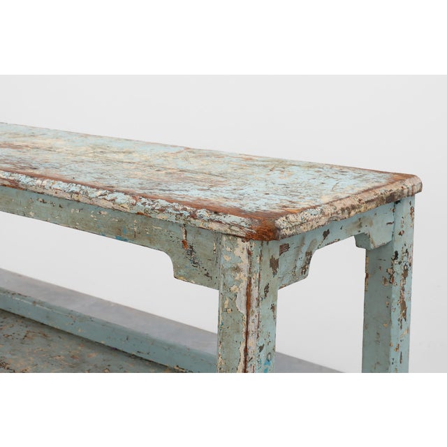 Industrial Console Table, France, 1900s For Sale - Image 6 of 15