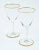 Metal Baccarat Crystal Barware / Tableware Glassware - Set for 8 For Sale - Image 7 of 11