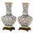 Antique Pair Monumental Chinese Qing Qianlong Period Cloissoné Enamel Vases 1795 For Sale - Image 11 of 16