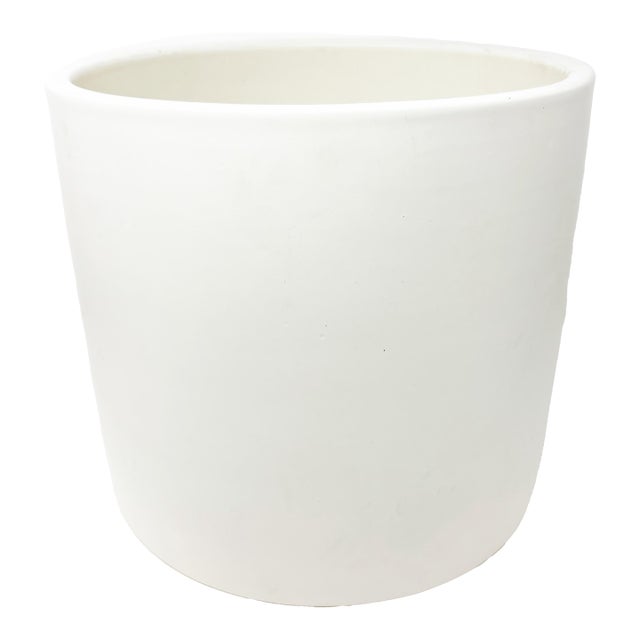 Vintage Mid Century Modern 12-Inch Ceramic Planter by Case Study Ceramics For Sale