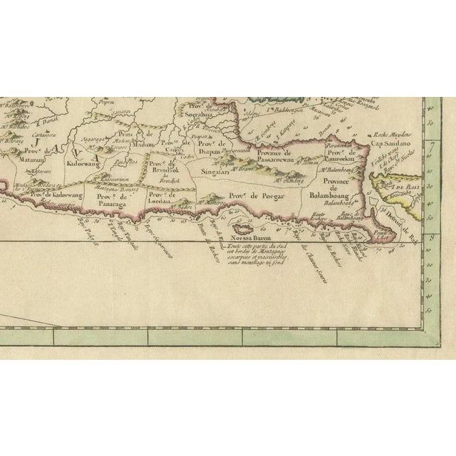 Antique Map of Java Indonesia, 1750 For Sale - Image 5 of 10
