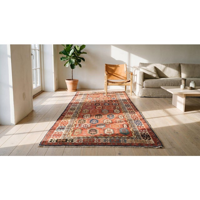 Antique Caucasian, Shirvan Rug For Sale - Image 10 of 11