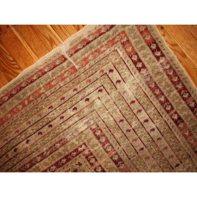 1870s Handmade Antique Turkish Ghurdes Prayer Rug For Sale In New York - Image 6 of 7