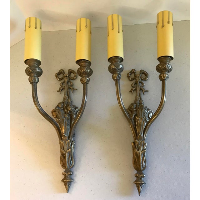 Vintage Brass Wall Sconces a Pair Chairish