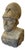 Carved Stone Bust of Pericles With Corinthian Helmet. Italy, 20th Century. For Sale