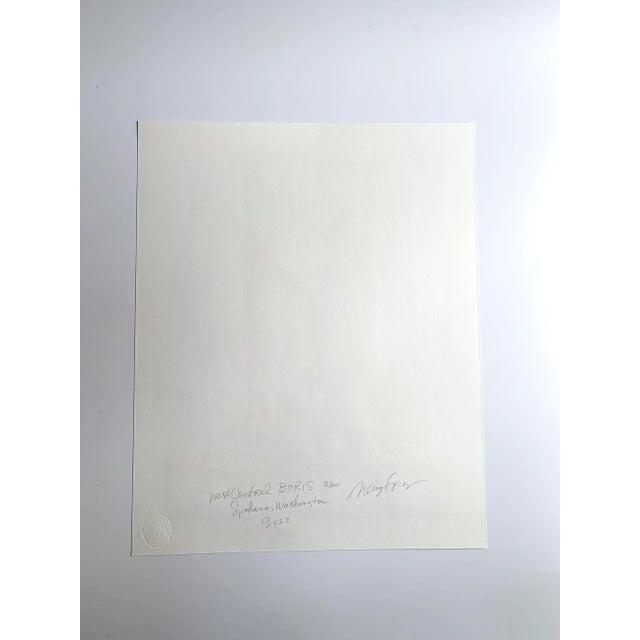 Baby Blue "Boris" the Tin Man Limited Edition Giclee Print by Neicy Frey For Sale - Image 8 of 9