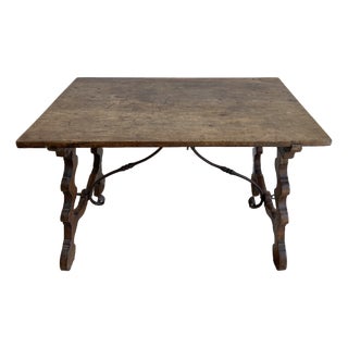Antique 18th Century Spanish Campaign Table For Sale