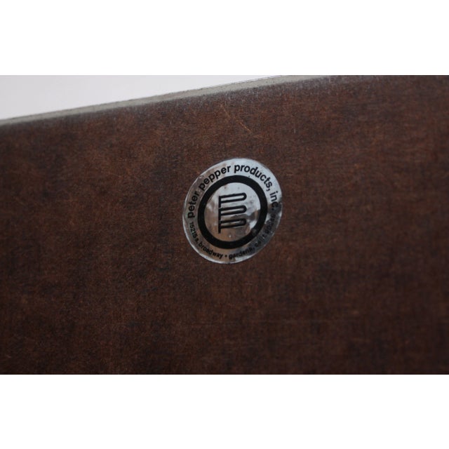 Large Peter Pepper Wall-Mounted Magazine Holder in Rosewood For Sale - Image 9 of 13