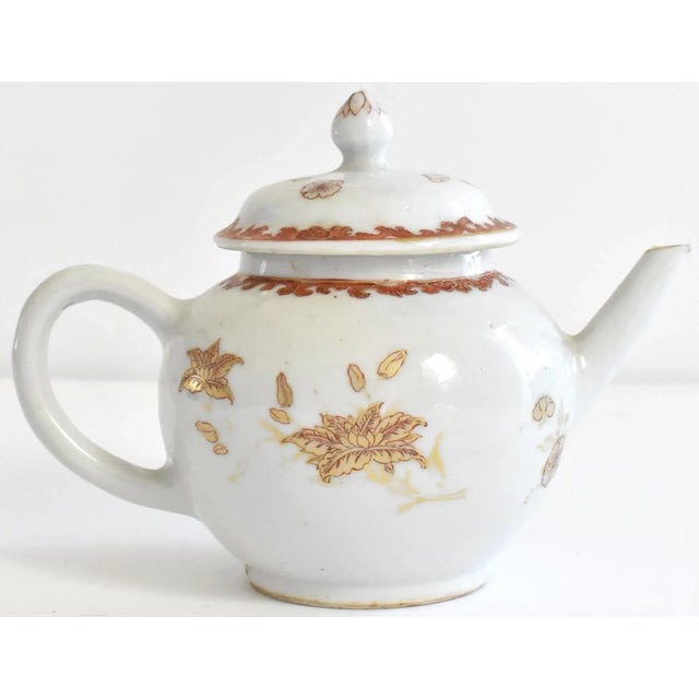 Antique 18th Century Chinese Export Porcelain Teapot For Sale - Image 10 of 10