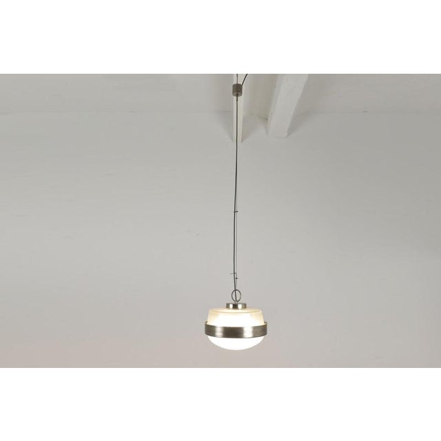 Metal Pendant Light by Sergio Mazza for Artemide, 1960 For Sale - Image 7 of 7