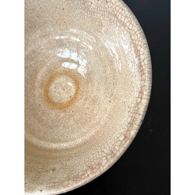 Japanese Izumo Chawan Tea Bowl by Hino Yoshinaga with Tomobako Box For Sale - Image 11 of 13