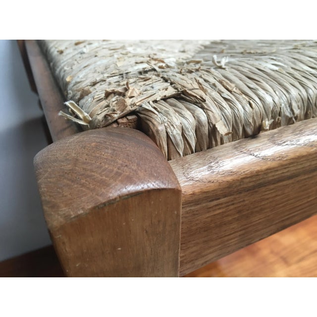 Straw Stool, 1980s For Sale - Image 16 of 18