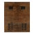 Rug & Kilim’s Moroccan Rug in Brown With Black Geometric Patterns For Sale