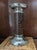Vintage 8” Leather and Silverplate Ralph Lauren Style Candleholder For Sale In Los Angeles - Image 6 of 18
