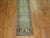 Shabby Chic Early 20th Century Shabby Chic Tree of Life Runner - 1'10" x 9'8" For Sale - Image 3 of 6