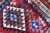 Hand Woven Vintage Qashqai Persian Kilim Rug With Bold Geometric Diamonds in Red, Blue, and Multicolor 9'1 X 16' For Sale - Image 12 of 12