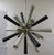 Modern Elk Home Solara Polished Nickel Metal 6 Light Chandelier Sputnik Design For Sale - Image 3 of 15