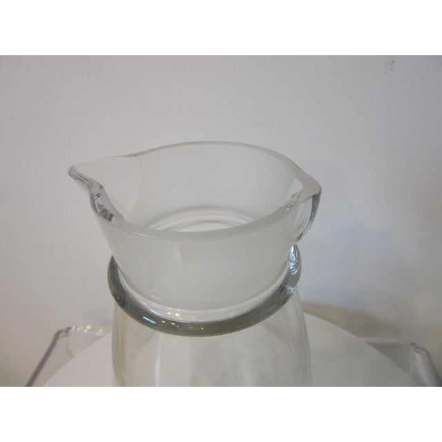 Glass Vintage Cambridge Glass Company Glass Cocktail Shaker For Sale - Image 7 of 12