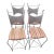 1970s Wrought Iron Bar Stools For Sale