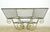 French 1940s Green & Gold Wrought Iron Console Base For Sale - Image 9 of 9