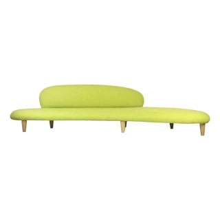 Freeform Sofa in Wood and Fabric by Isamu Noguchi, Vitra, Germany, 2002 For Sale