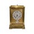 Antique Spanish Gilt Bronze Carriage Clock by Peña Y Sobrino, 1890 For Sale - Image 3 of 12