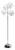 Vintage Lyndon Floor Lamp by Vico Magistretti for Oluce, 1970s For Sale