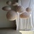 Small Japanese-Style Rattan and Natural Linen Pendant Light For Sale - Image 11 of 18