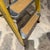 Metal Vintage Metal Three-Step Folding Utility Ladder Mid Century Modern For Sale - Image 7 of 10