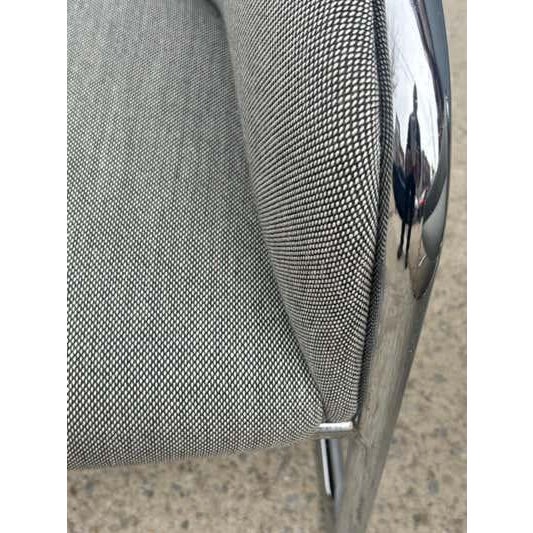Thonet Chrome Lounge Chairs designed by Anton Lorenz For Sale - Image 9 of 10