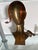 Metal Karl Schmidt Art Deco Austrian Bust After Hagenauer For Sale - Image 7 of 9