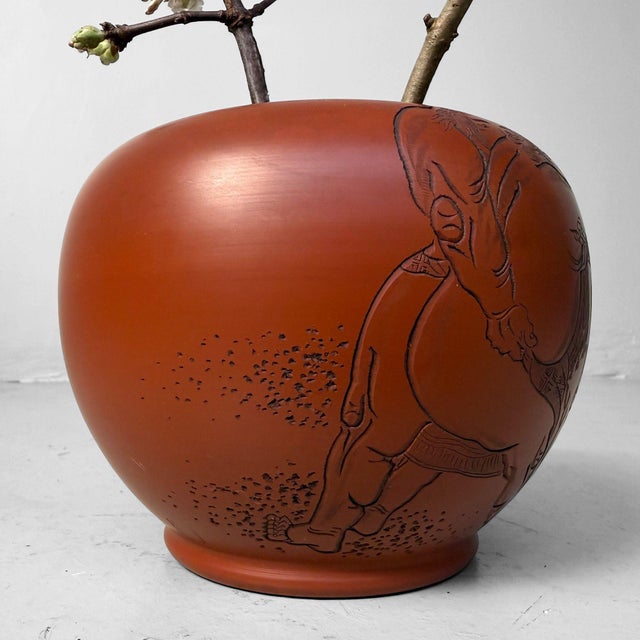 Tokoname Shudei Kensui Water Pot, 1960s For Sale - Image 13 of 18