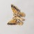 Vintage 1970 Napier Black Yellow Plique-a-Jour Butterfly Brooch For Sale In Philadelphia - Image 6 of 9