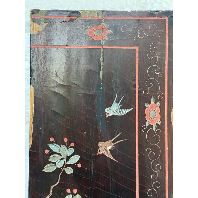 19th C. Chinese Coromandel Screen Panels, Set of 4 For Sale - Image 15 of 18