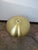 Gold Gilt Brass Mushroom Table Lamp, 1970s For Sale - Image 8 of 9