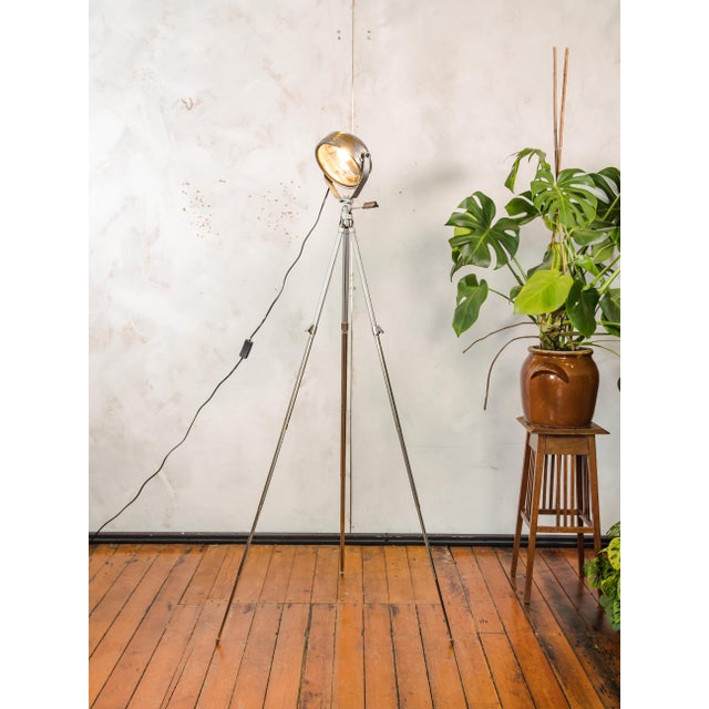 1950s Vintage Automotive Floor Lamp, 1950s For Sale - Image 5 of 14