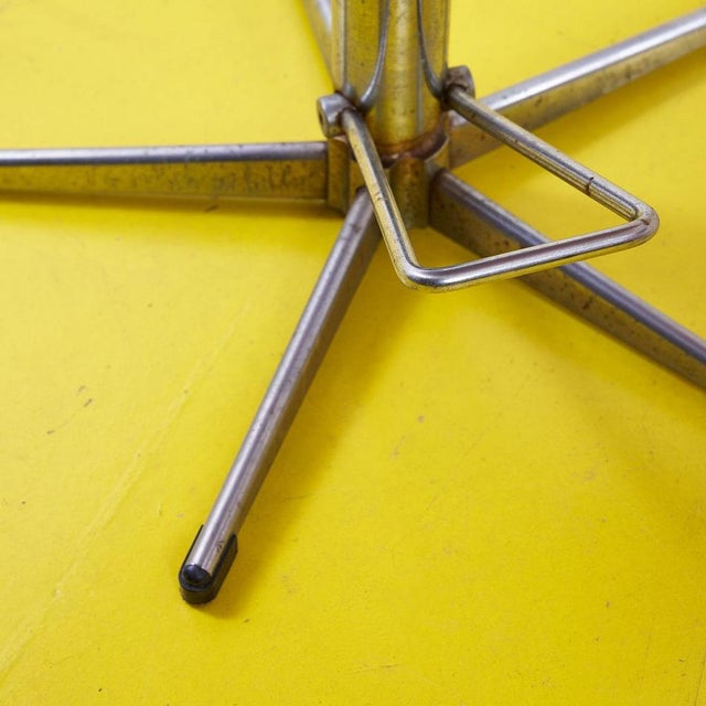 Textile Red Faux Leather Office Chairs, Set of 2 For Sale - Image 7 of 11