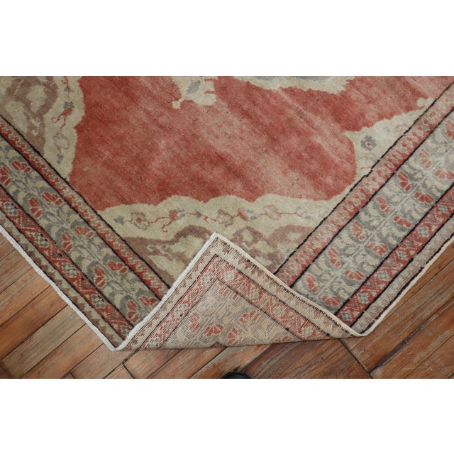Textile Antique Zabihi Collection Turkish Sivas Rug - 4'4" x 6'2" For Sale - Image 7 of 8